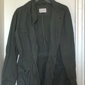 Olive green jacket